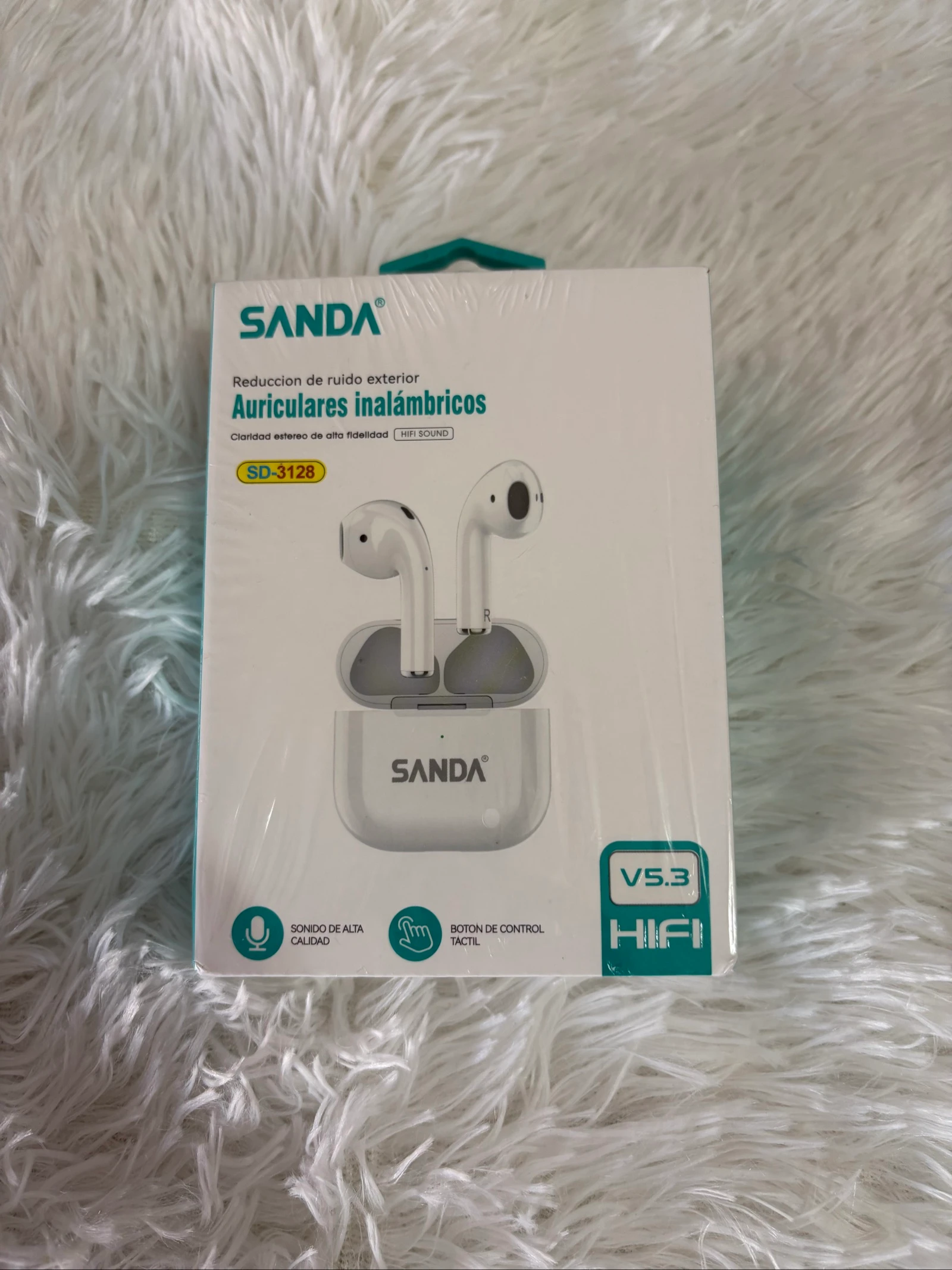 Auriculares Bloutouth Blancos Sanda